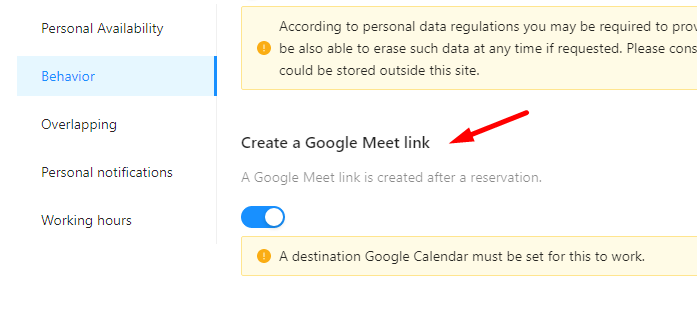 Create Google Meet